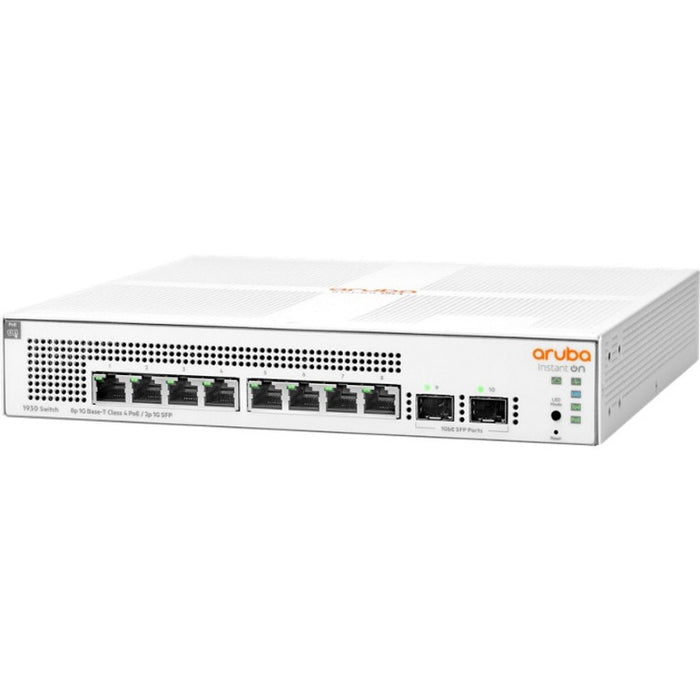 Aruba Instant On 1930 8G Class4 PoE 2SFP 124W Switch JL681A